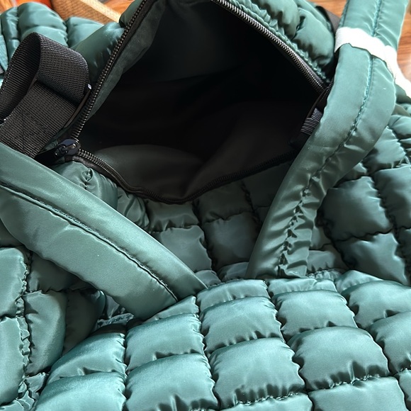 NWT Free People Movement | Quilted Hiker Backpack In Teal/Turquoise - Picture 12 of 16
